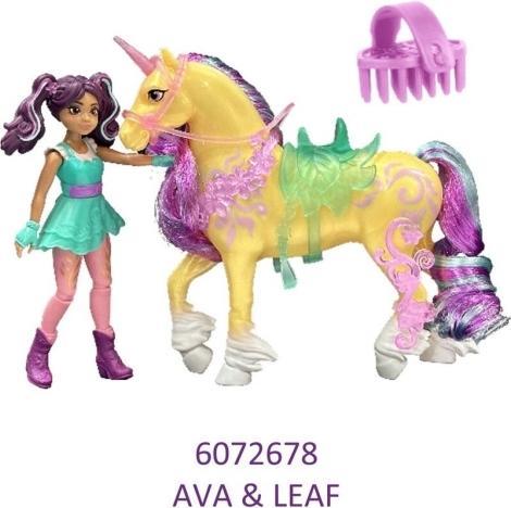 Produktbild Unicorn Academy Ava und Einhorn Leaf