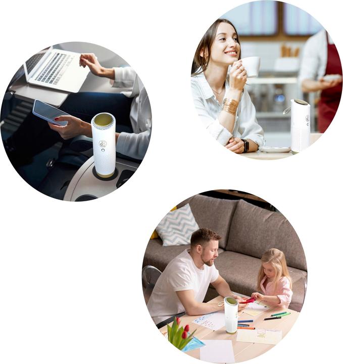 Produktbild toGo Filter Luftreiniger to-go, tragbar (15 m²)