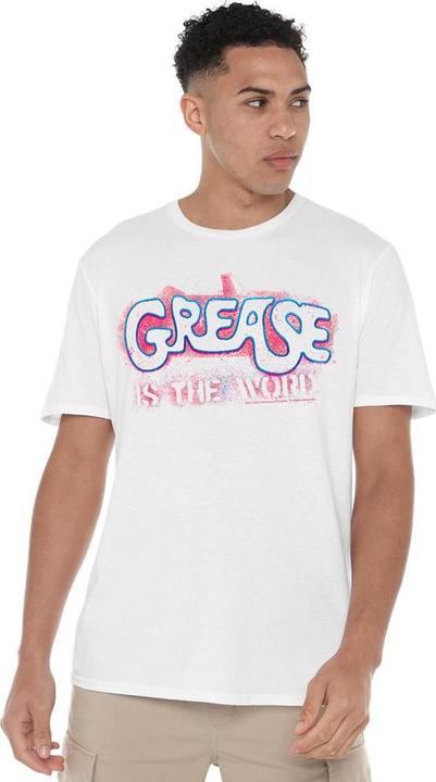 Actual product image Grease Mens Is The Word T-Shirt