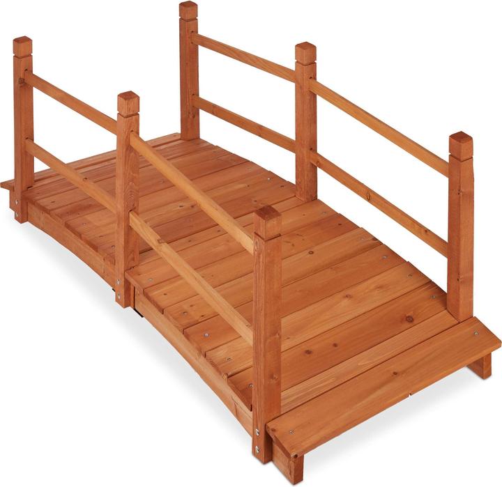 Image du produit Relaxdays Garde-corps du pont de l'étang