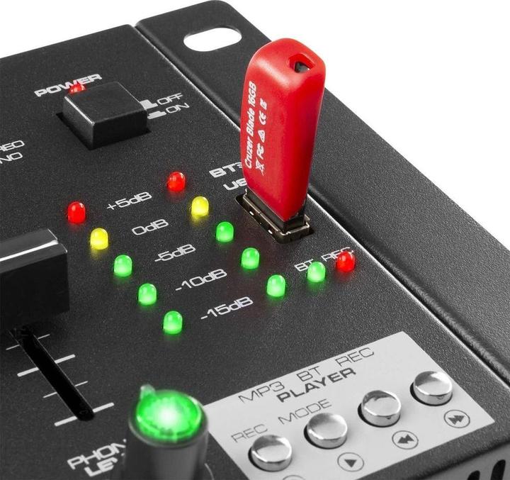 Image du produit Vonyx DJ mixer STM3025 (Clubmixer)