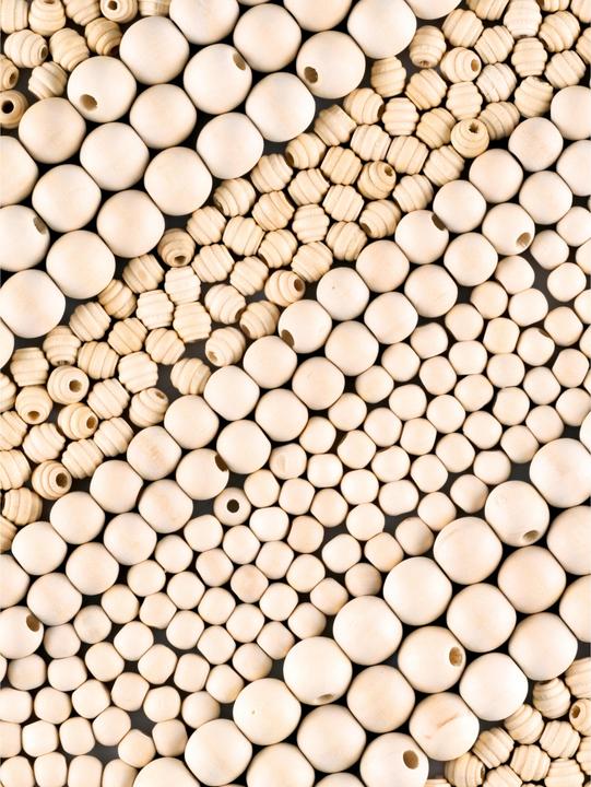 Image du produit Folia Holzperlen natural 1000g