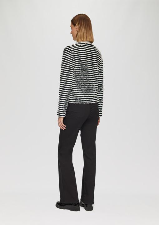 Produktbild s.Oliver Indoor-Jacke Jacke mit Musterstruktur (40)