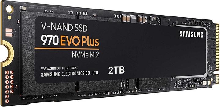 Image du produit Samsung SSD M.2 PCI-E NVMe 970 EVO Plus (2000 Go, M.2)