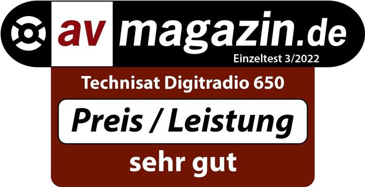 Produktbild TechniSat DigitRadio 650 (DAB+, FM, Internetradio, Bluetooth, WLAN)