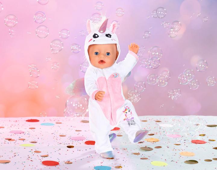 Produktbild Zapf Creation Baby Born Einhorn Kuschelanzug