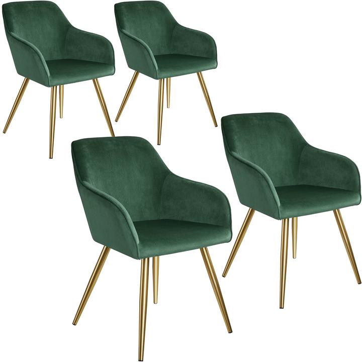 Dark green, Gold