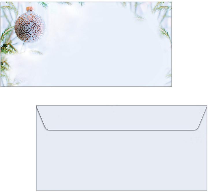 Produktbild Sigel Couvert Winter Mood Weihnachten, 50 Stück (11 x 22 cm, 50 x)