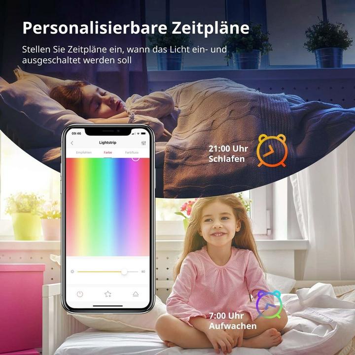 Produktbild Yeelight LED Stripe (Mehrfarbig, 200 cm, Indoor)