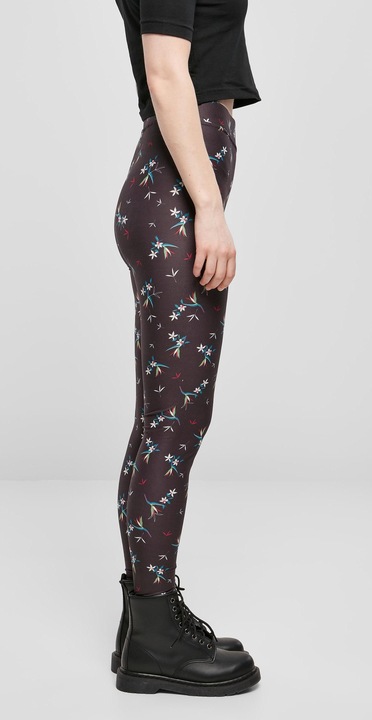 Actual product image Urban Classics Ladies Soft AOP Leggings - 16531 (XS)