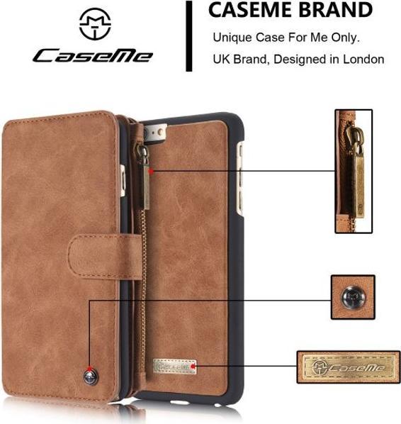 Produktbild Caseme Leder Etui mit Portemonnaie (Apple iPhone 6s Plus, Apple iPhone 6 Plus)