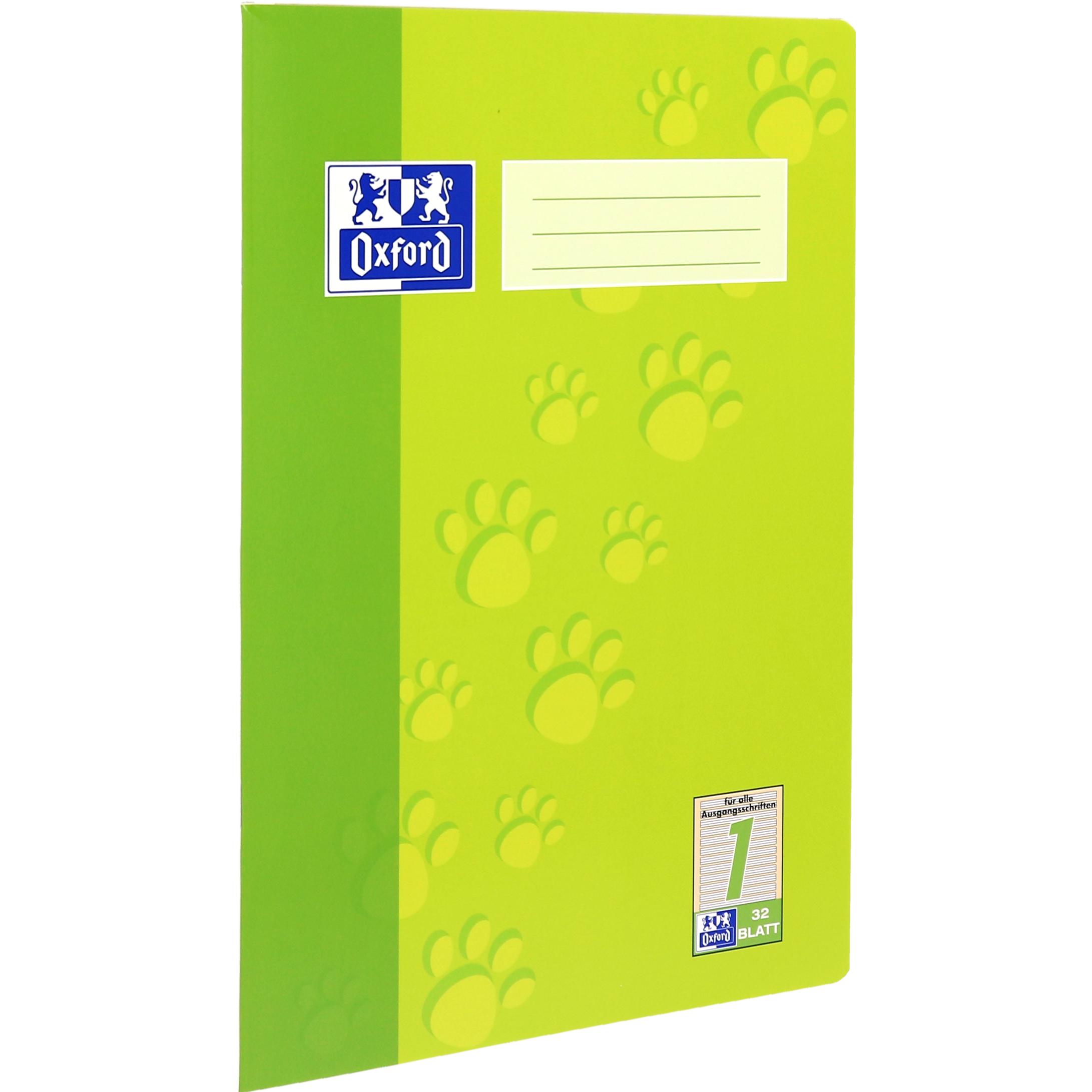 Oxford, Heft + Block, Schulheft, A4, Lineatur 1 (A4, Harter Einband)