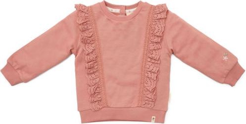 Little Dutch Sweat Sweater Warm Pink - 80 (80)