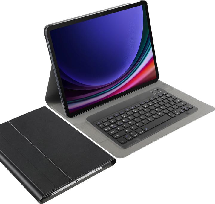 Actual product image Cazy Keyboard case compatible with Samsung Galaxy Tab S9+ / S9 FE+ - Protective case with magnetic (DE, Samsung Galaxy Tab S10+, Samsung Galaxy Tab S9+)