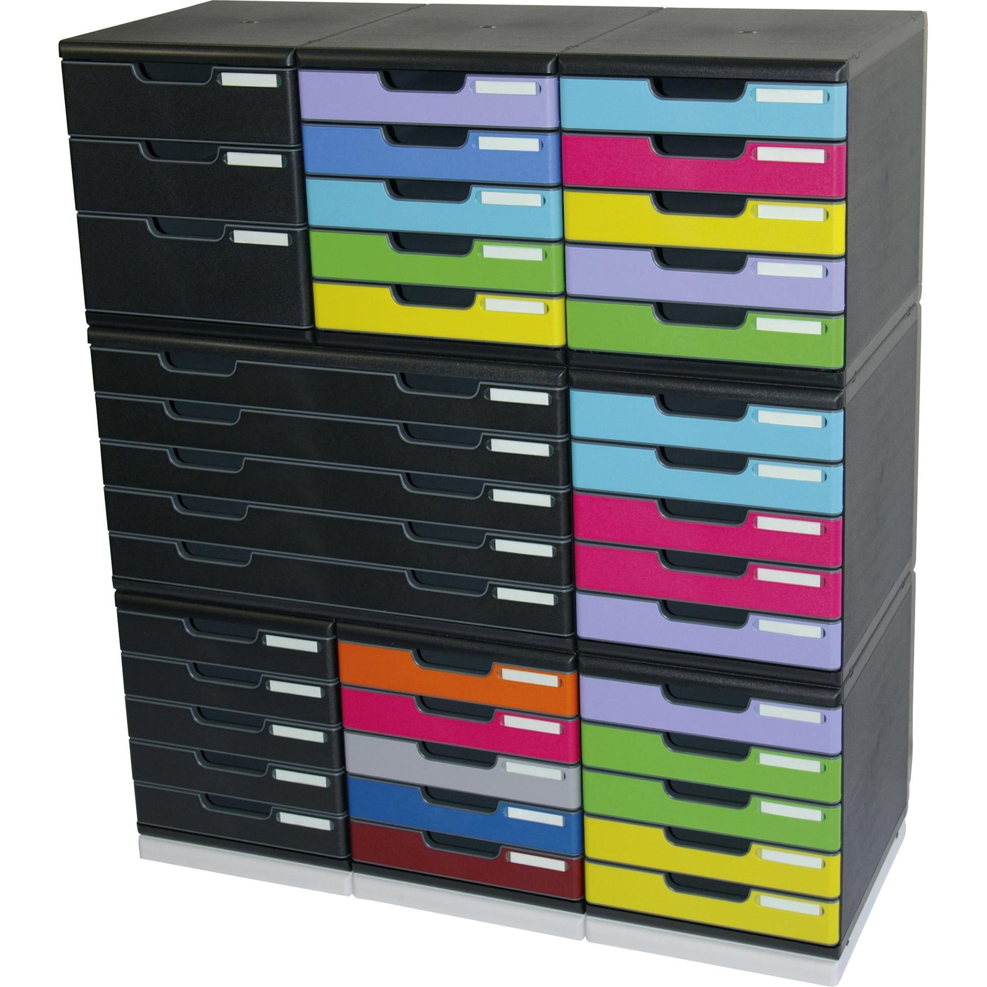 Thumbnail - Exacompta, Dokumentenablage, Modulierbar Schubladenboxen (A4+)