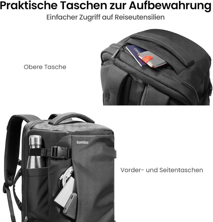 Immagine prodotto tomtoc Zaino da viaggio (40 l)