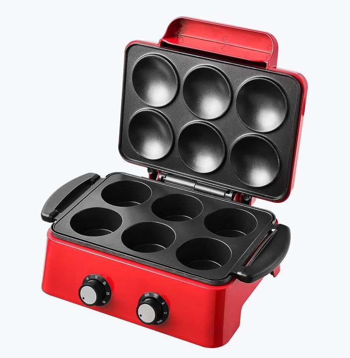 Produktbild Kalorik TKG LCM 1002 RD Lava-Cake Muffin Maker