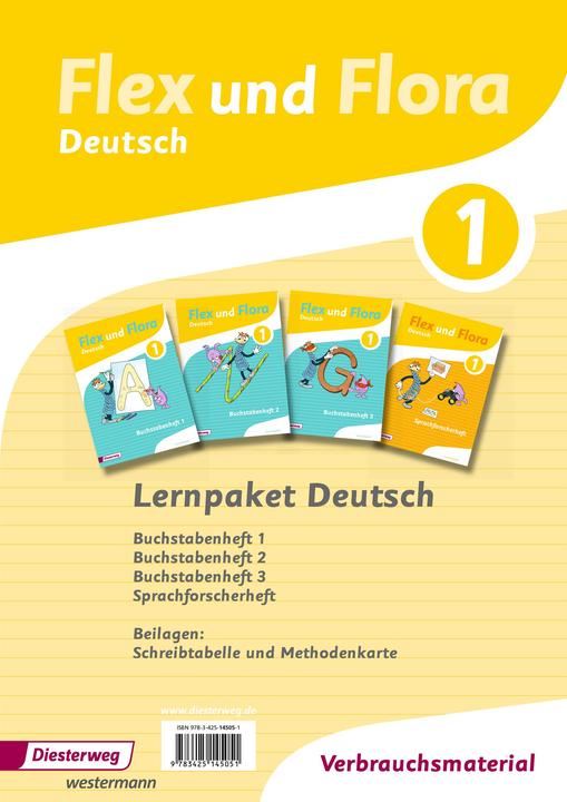 Produktbild Flex und Flora 1. Deutsch. Lernpaket (Deutsch, Eva Odersky, 2013)