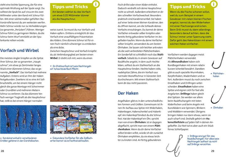 Actual product image Kosmos Das Angelbuch für Kids (German, Thomas Gretler, 2023)