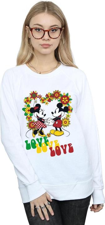 Produktbild Disney Mickey And Minnie Mouse Hippie Love Sweatshirt (S)