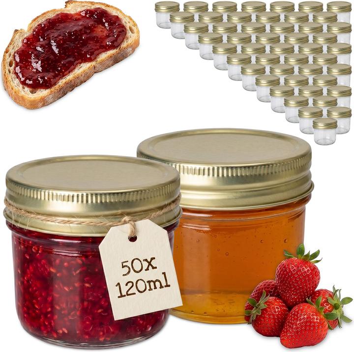 Produktbild Relaxdays Einmachgläser-Set (0.12 l)