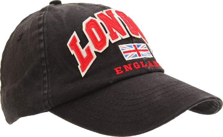 Universal Textiles Baseball Kappe England Union Jack 3D Retro Design (One Size)