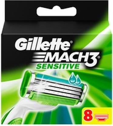 Actual product image Gillette Mach 3 Sensitive Replacement Head