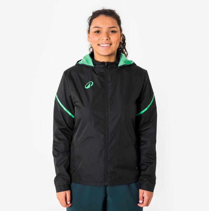 Image du produit Kipsta Coupe-pluie de football Viralto Femme Noir et Vert (XXS)