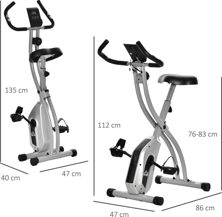 Produktbild Homcom Heimtrainer mit 8 Wiederstandsstufen