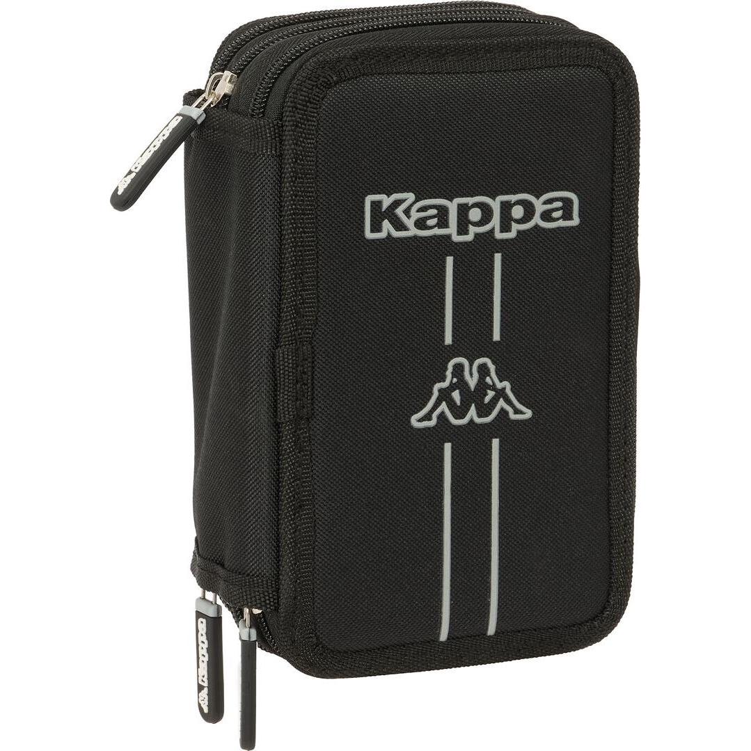 Safta, Astuccio, Kappa Dark School Pencil Case with 37 Utensils