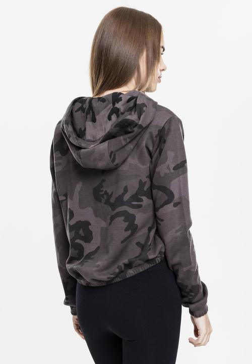 Produktbild Urban Classics Ladies Camo Cropped Hoody (S)