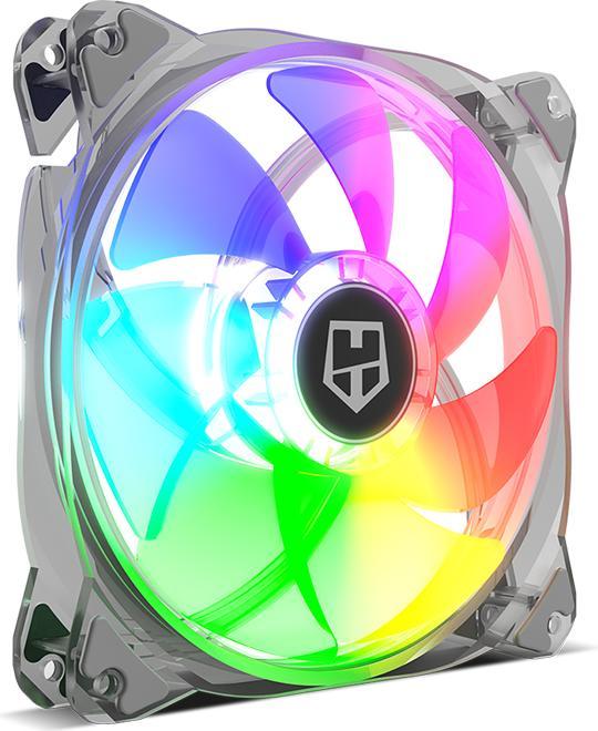 Produktbild Nox X140-FAN Computergehäuse Ventilator 14 cm Durchscheinend 1 Stück(e) (140 mm, 1 x)