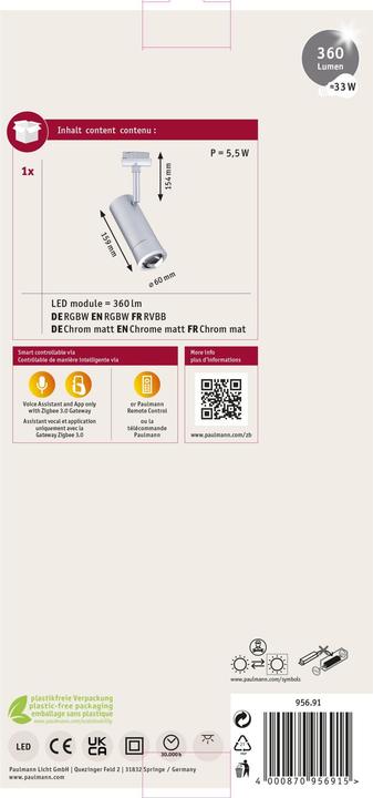 Produktbild Paulmann URail Spot Tarie (360 lm)