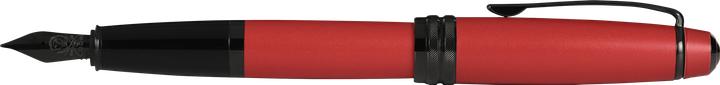 Actual product image Cross Fountain pen Bailey red lacquer, PVD black XF nib (Red lacquer, 1 x)