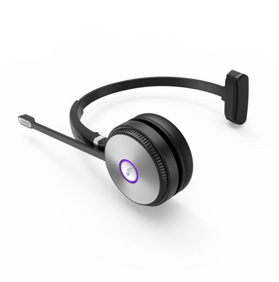 Productafbeelding Yealink Hoofdtelefoon WH62 Mono Draagbare Teams (Draadloze, USB-A)