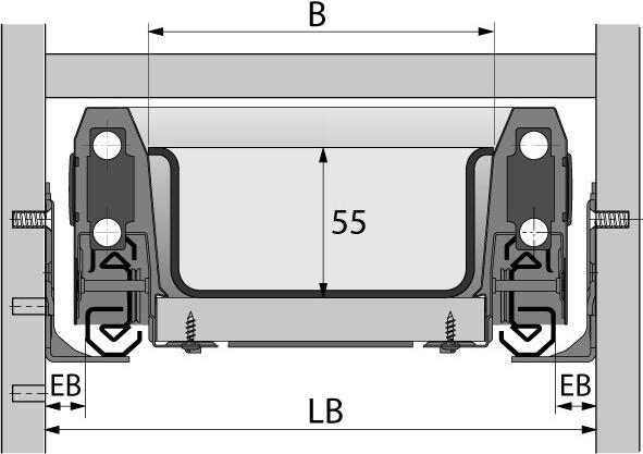 Productafbeelding Hettich OrgaTray 440 bestekbakken