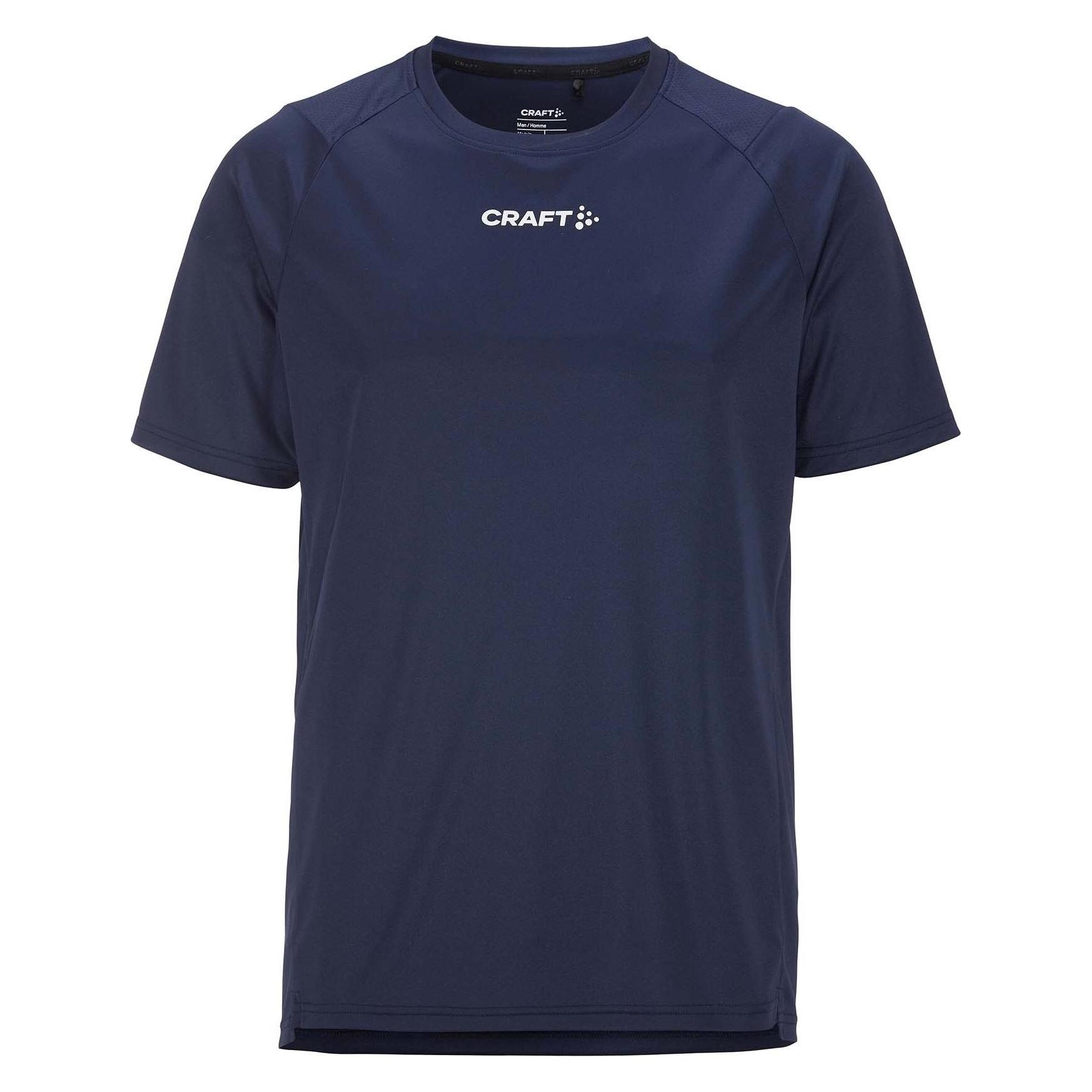 Craft, Herren, Sportshirt, Rush 2.0 Ss Tee M (M), Blau, M