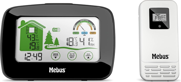 Produktbild Mebus 40902 Funk-Wetterstation