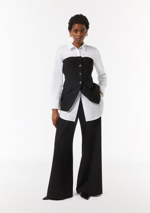 Immagine prodotto Comma Bluse Korsage mit Pattentaschen und Knopfleiste (40)