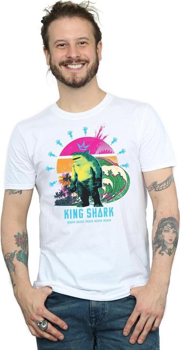 Image du produit - T-shirt THE SUICIDE SQUAD KING SHARK - Homme (5XL)