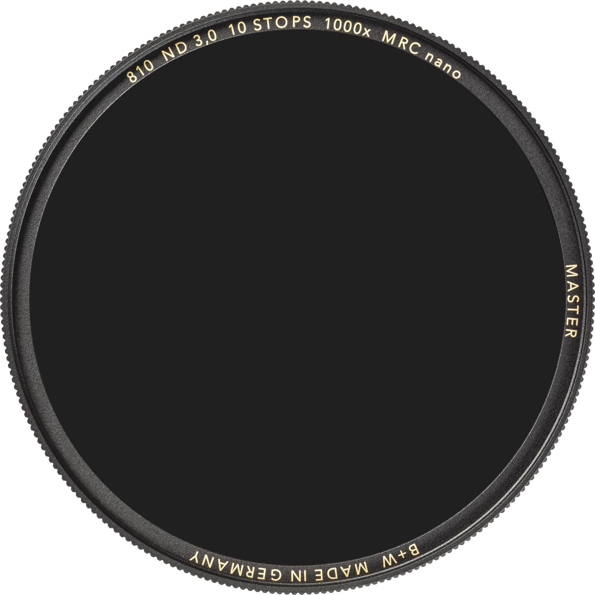B+W ND 3,0 MRC nano MASTER 67mm (67 mm, ND- / Graufilter), Objektivfilter