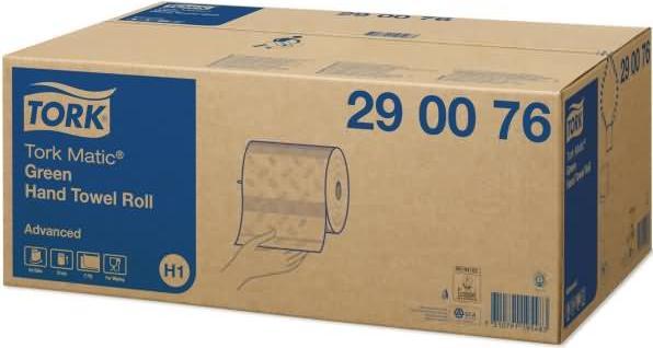 Productafbeelding Tork Handdoekrol Groen 625x6 (1 x)