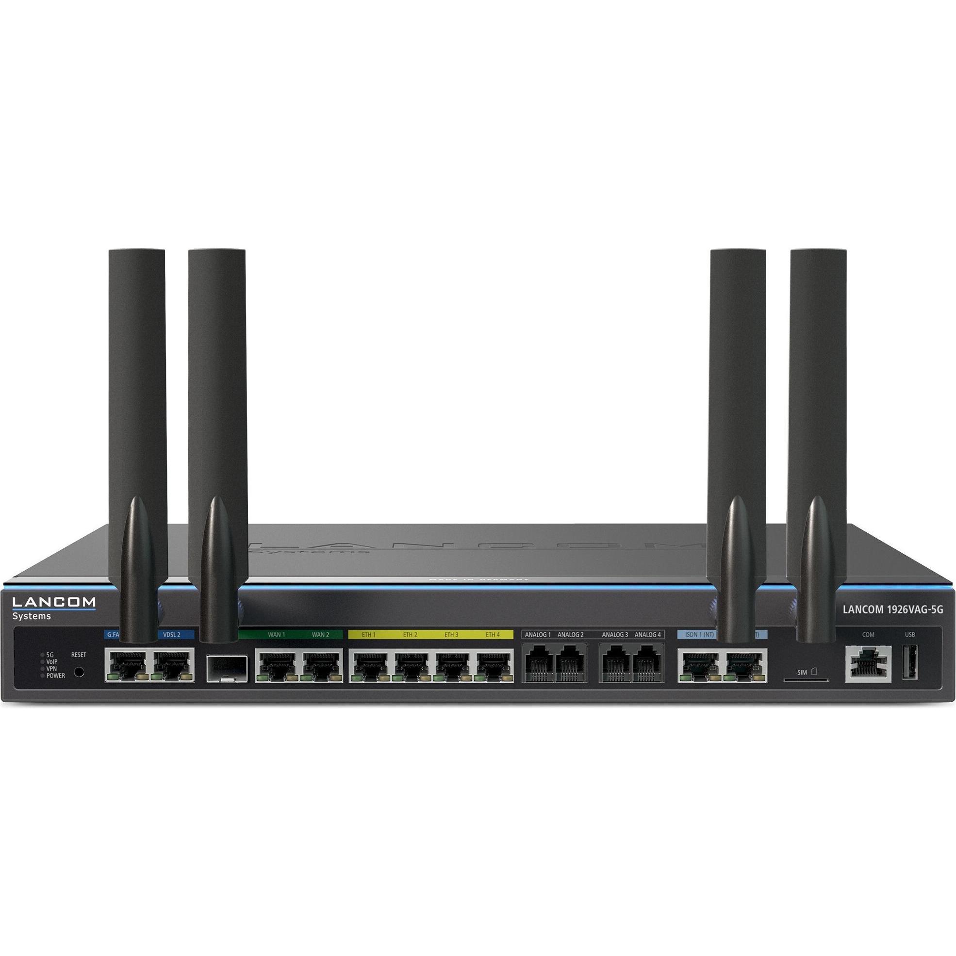 Lancom Systems 1926VAG-5G UE, Router, Nero