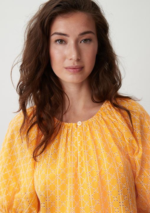 Image du produit Comma Bluse Bluse mit Broderie Anglaise (40)