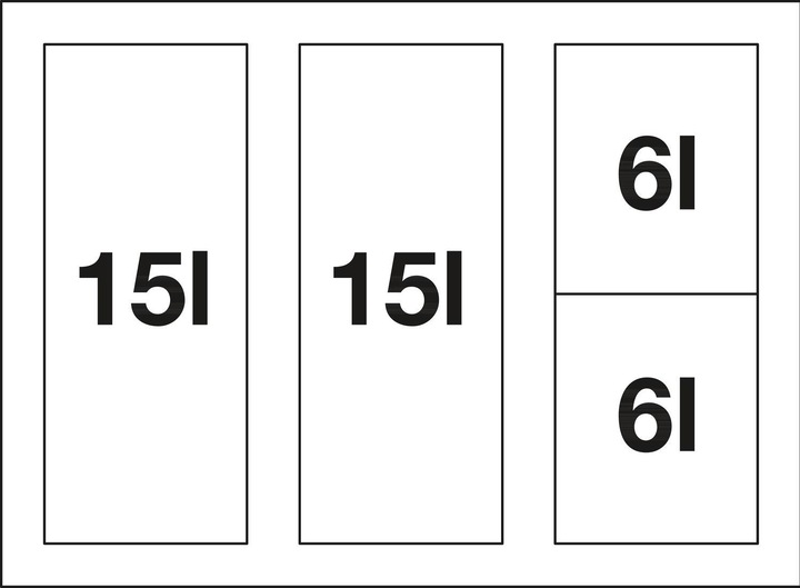 Actual product image Blanco Flexon II 60/4 (42 l)