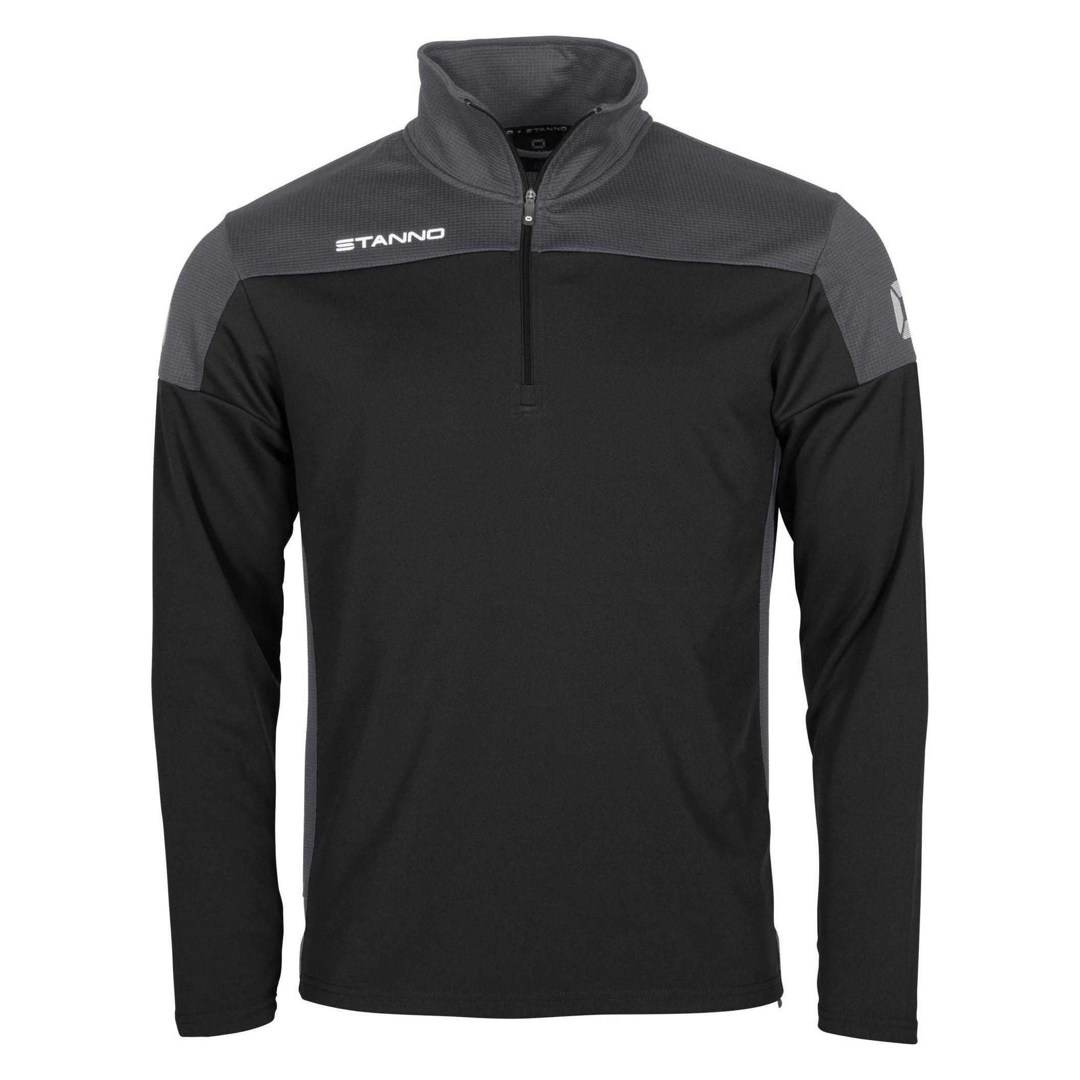 Stanno, Damen, Sportshirt, Pride 1/4 Zip Top (140), Schwarz, 140
