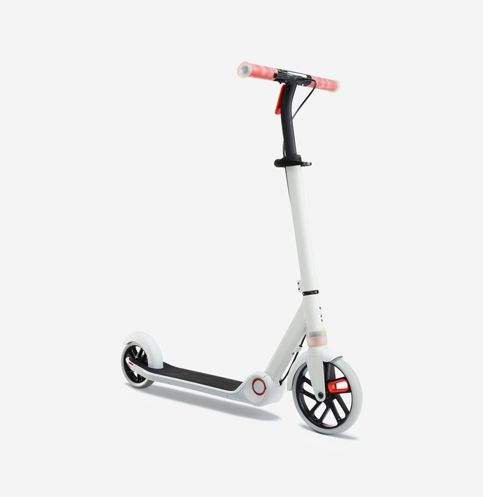 Actual product image Oxelo Scooter Pedal scooter kids - M900 light grey/red