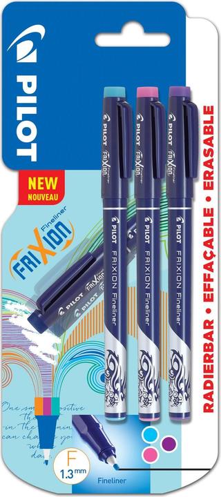 Hellgrün, Rosa, Dunkelblau, Violett