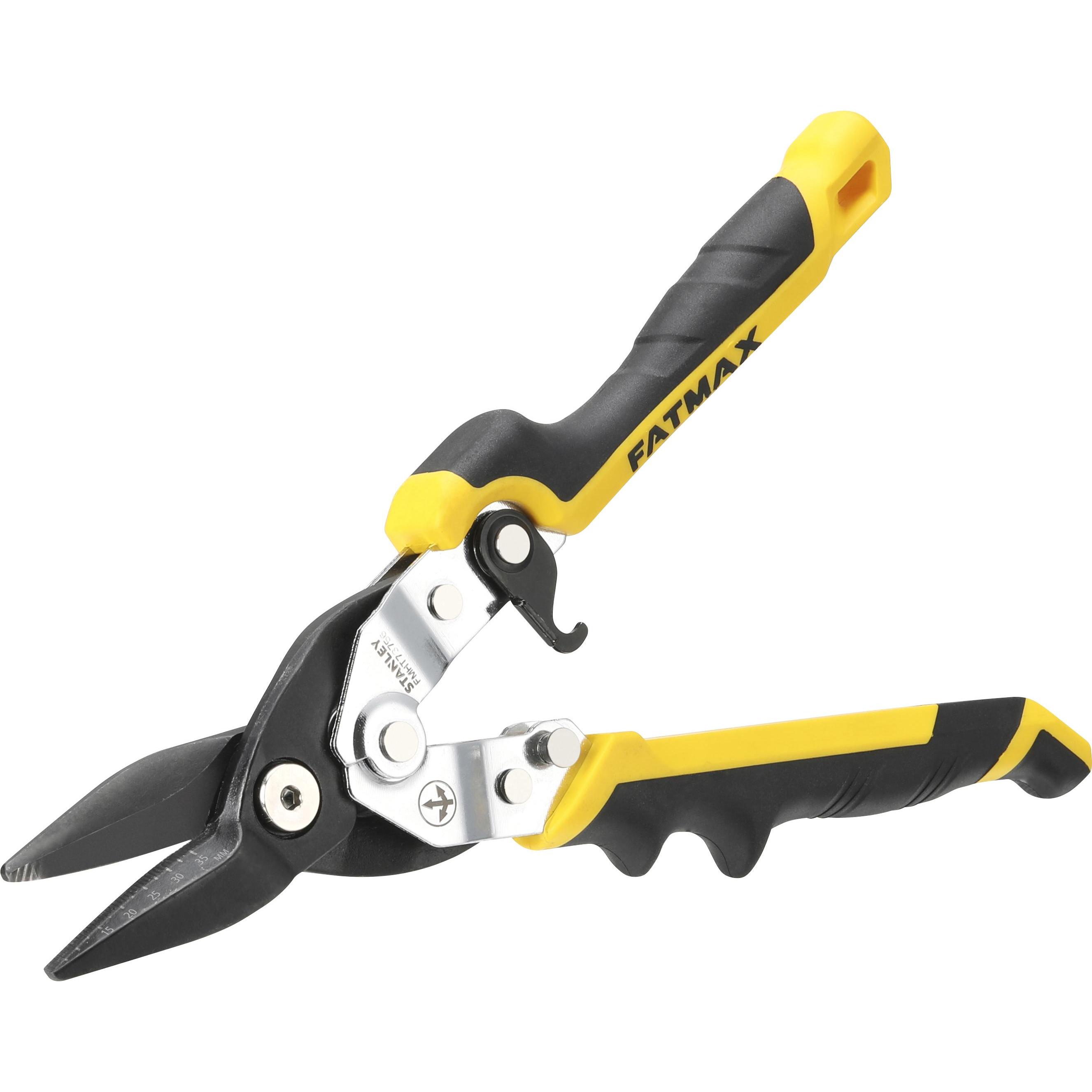 Black & Decker, Bolzenschneider + Seitenschneider, Blechschere FATMAX ERGO gerade (250 mm)