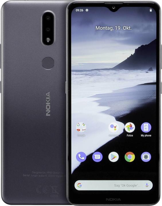 Produktbild Nokia 2.4 (32 GB, Grau, 6.50", Dual SIM, 4G)